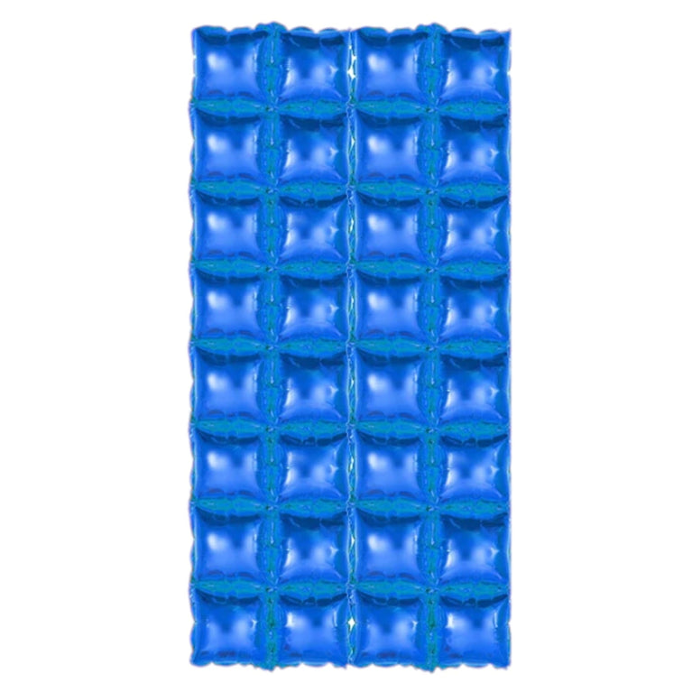 4 Rows Square Foil Balloon Wall Decoration