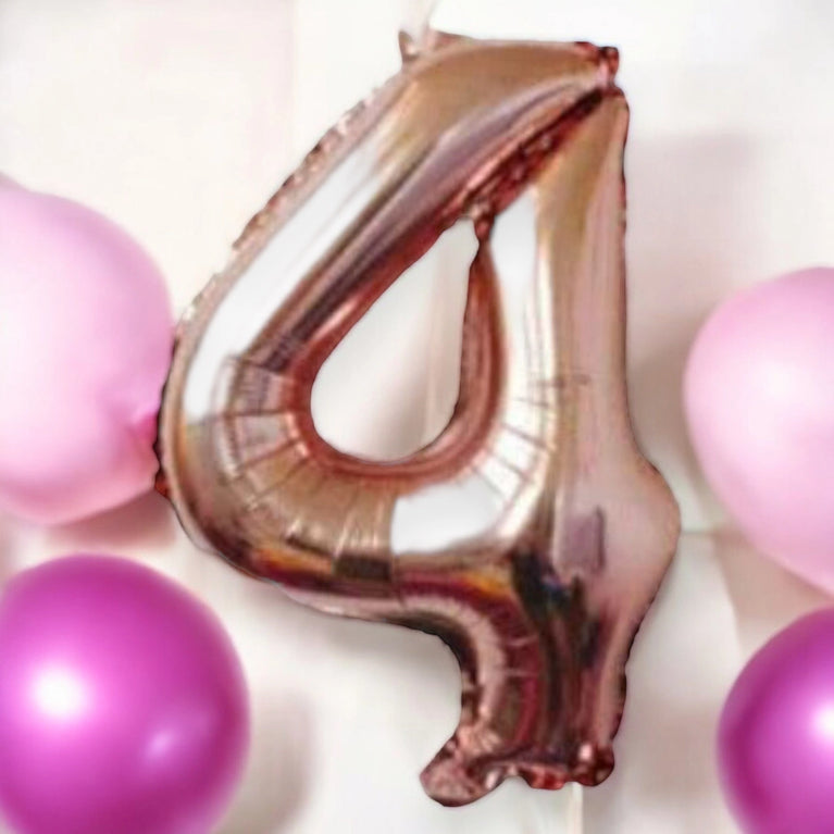 40" Large Foil Birthday Party Balloon Numbers