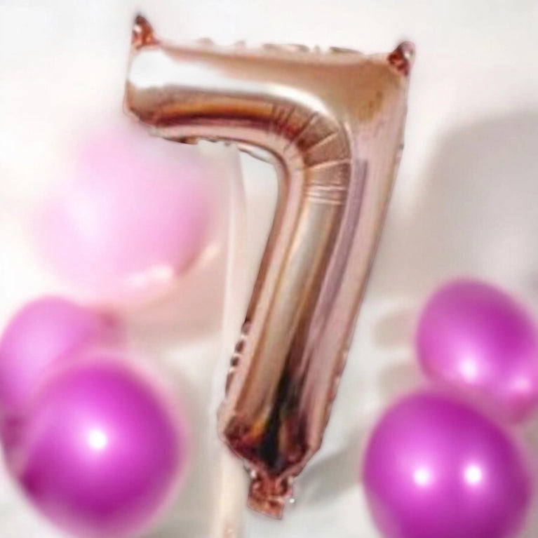 40" Large Foil Birthday Party Balloon Numbers