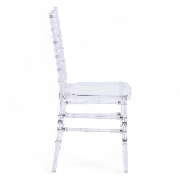 Clear Resin Chiavari Chairs 4-Pack