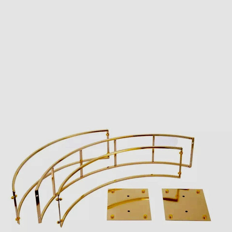 Arched Gold Wedding Table Centerpieces 4-Pack