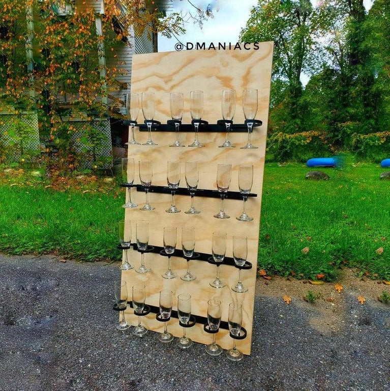 Champagne Wall Mimosa Prosecco Bar Wine Holder