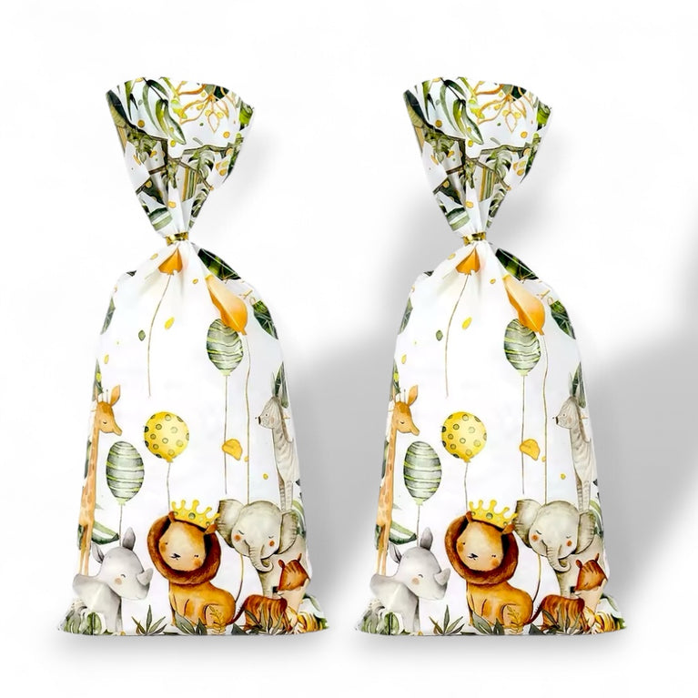 Jungle themed goodie bags