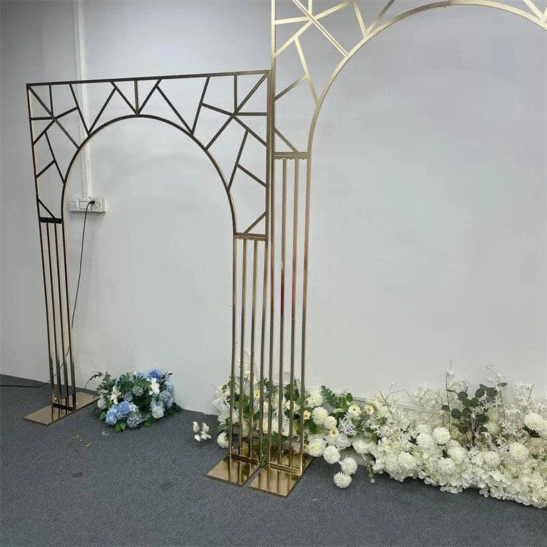Geometric Arch Wedding Backdrop Decor Stand
