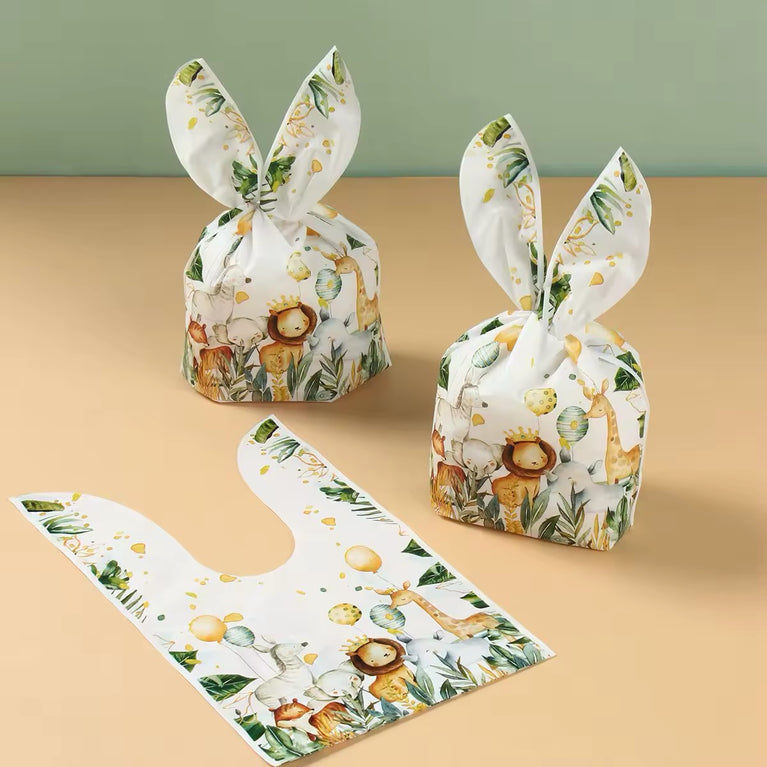 Jungle themed goodie bags