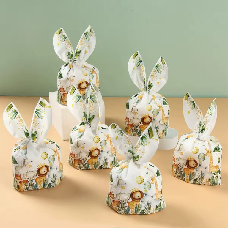 Jungle themed goodie bags