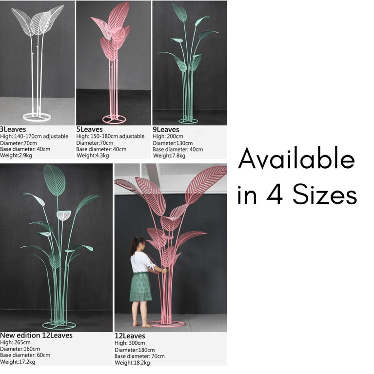 Metal Palm Tree Stand - Decorative Palmetto Backdrop Props