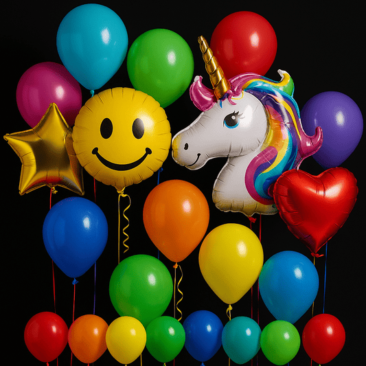Balloon Arch & Birthday Balloons | Helium Party Decor