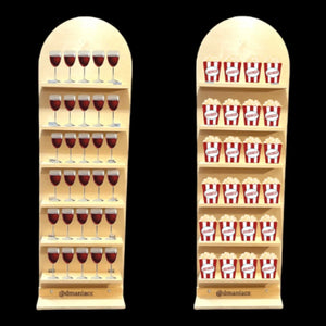 Champagne Walls - Customizable Wine Displays