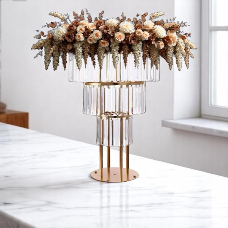 Luxe Crystal Centerpiece