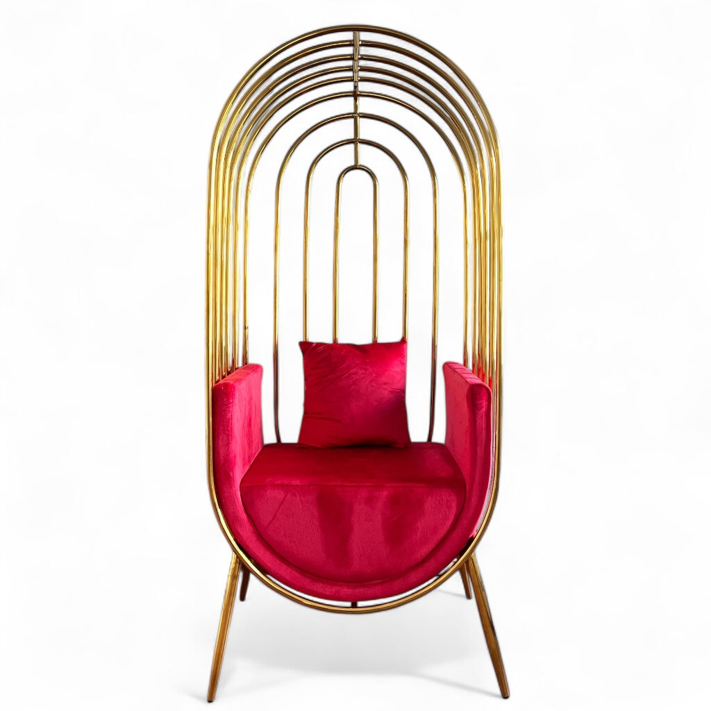 ZYRA Throne Chair Rental - Hire King & Queen Wedding Chairs