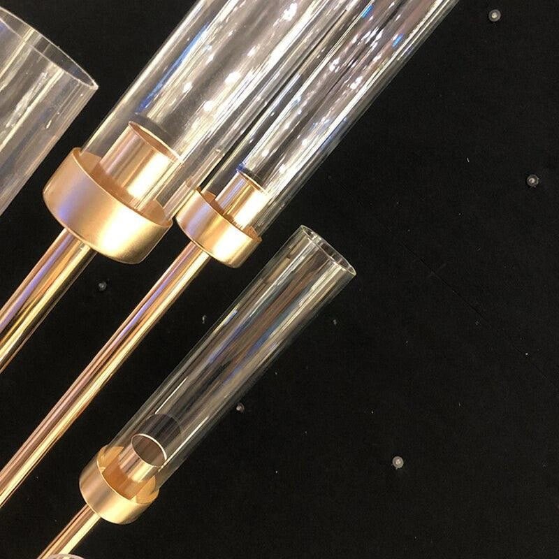 10-Arm Wedding Candelabra Table Centerpieces 4-Pack