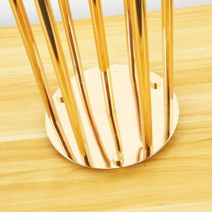 10-Arm Wedding Candelabra Table Centerpieces 4-Pack