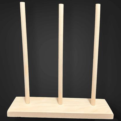 12" Donut Stand Wooden Dowel Doughnut Holder