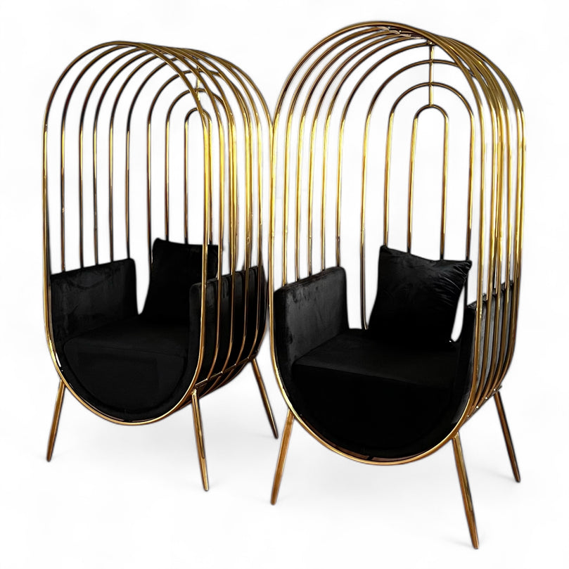 ZYRA Throne Chair Rental - Hire King & Queen Wedding Chairs