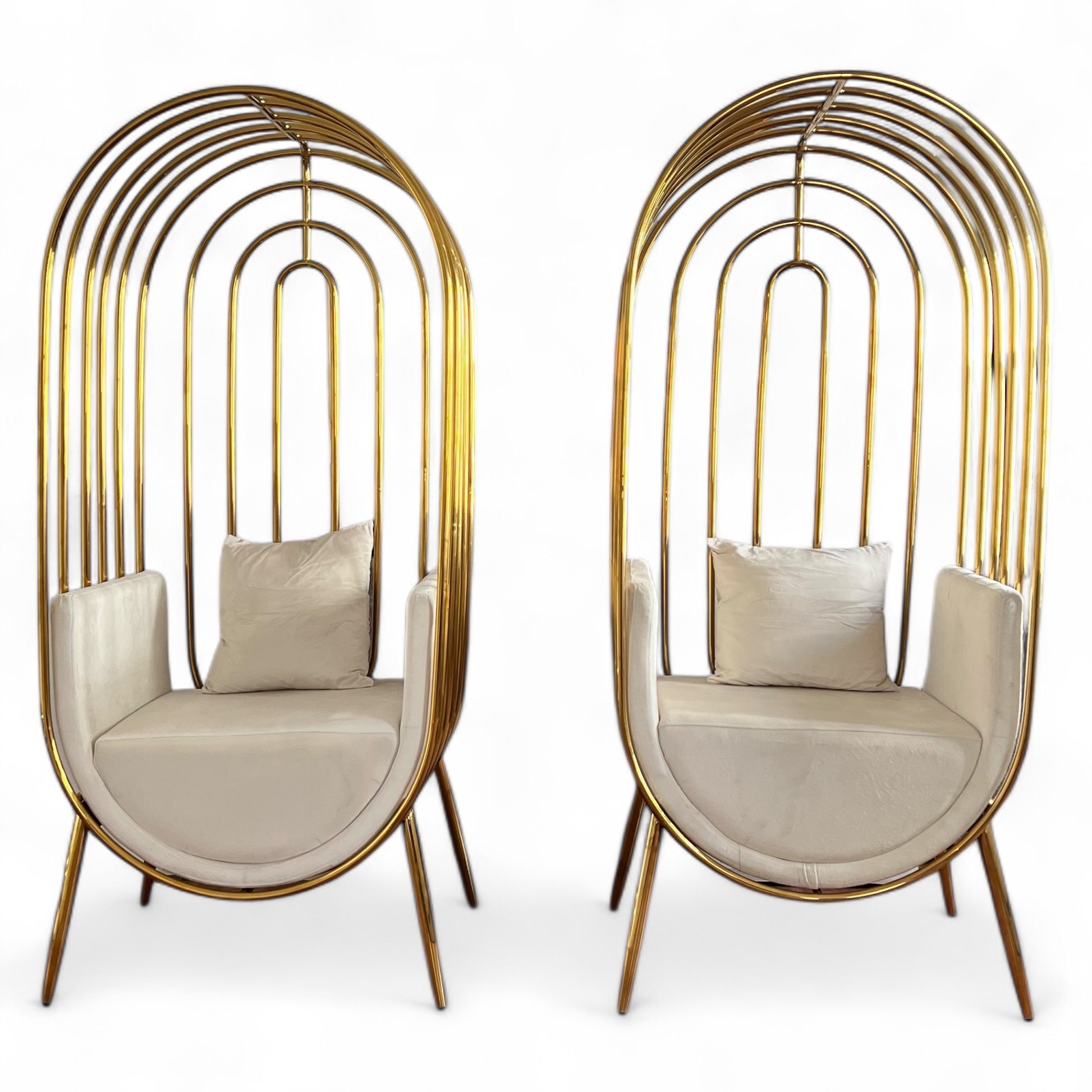 ZYRA Throne Chair Rental - Hire King & Queen Wedding Chairs