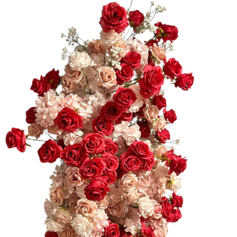 Ruby Rose Flower Arrangement For Rent | Wedding Decor in MA