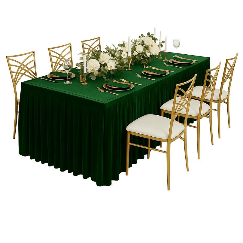 Signature Dining Package – Emerald Edition | MA Party Rental