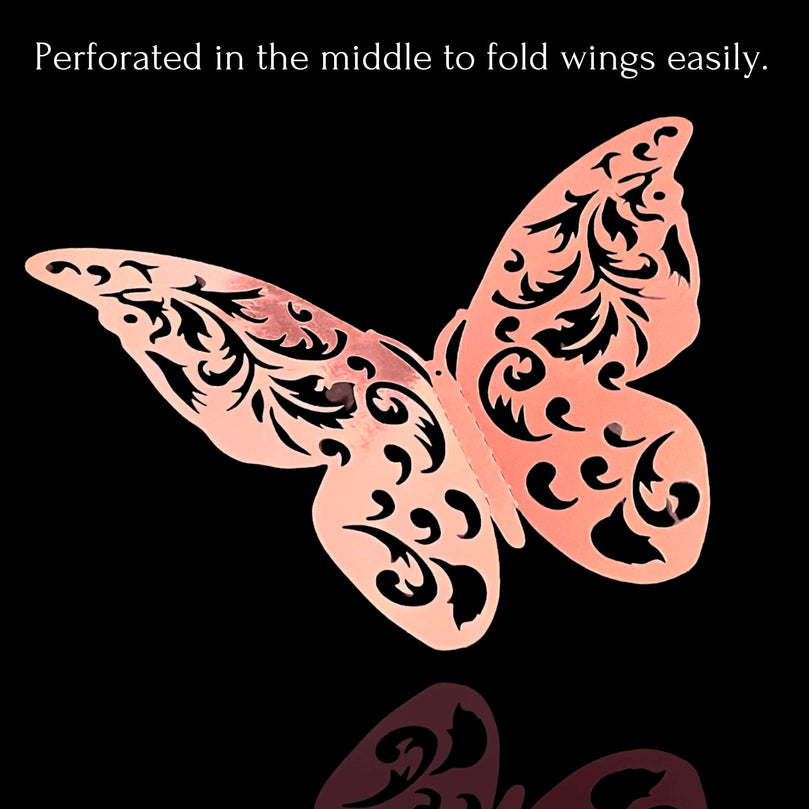 3D Butterflies Kids Room Wall Decor 12-Pack