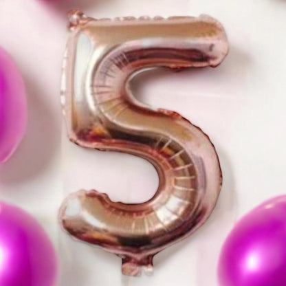 40" Large Foil Birthday Party Balloon Numbers