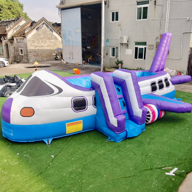 JetSplash Airlines Inflatable Water Pool for Rent - 26x16 Ft