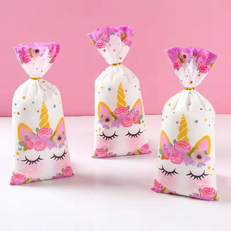 Unicorn Favor Bags 10-Pack