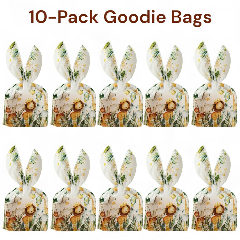 Jungle themed goodie bags