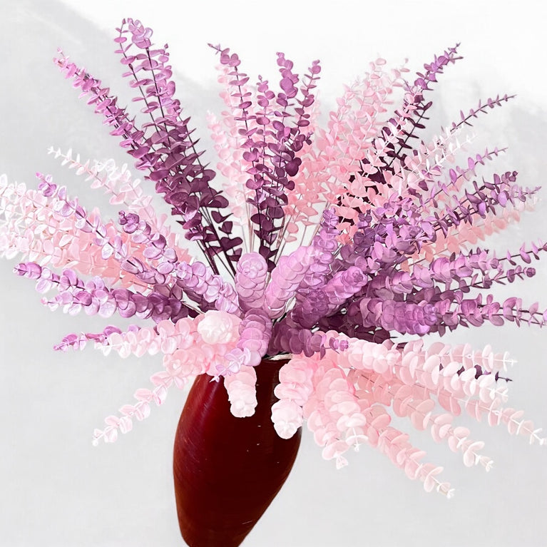 Fake Eucalyptus Stems - Artificial Greenery Leaves For Decor