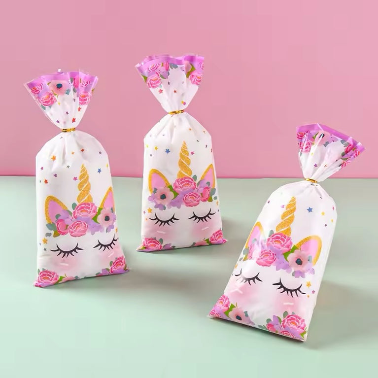 Unicorn Favor Bags 10-Pack
