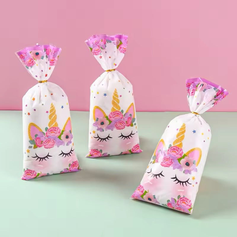 Unicorn Favor Bags 10-Pack