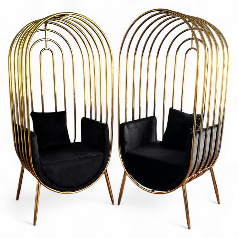 ZYRA Throne Chair Rental - Hire King & Queen Wedding Chairs