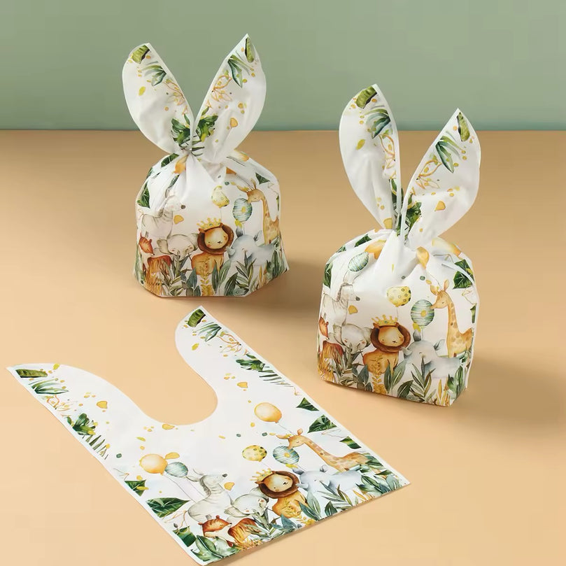 Jungle themed goodie bags