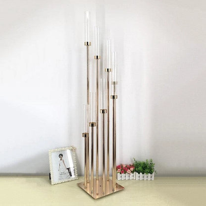 8-Arm Candelabra Acrylic Wedding Centerpiece