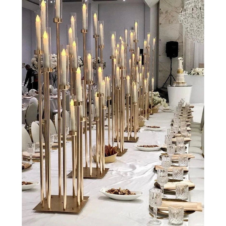 8-Arm Candelabra Acrylic Wedding Centerpiece