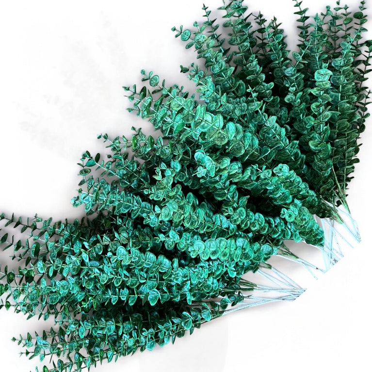 Fake Eucalyptus Stems - Artificial Greenery Leaves For Decor