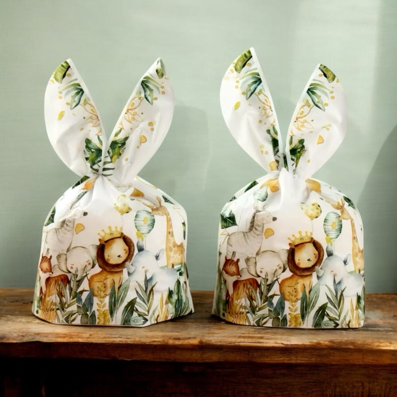 Jungle themed goodie bags