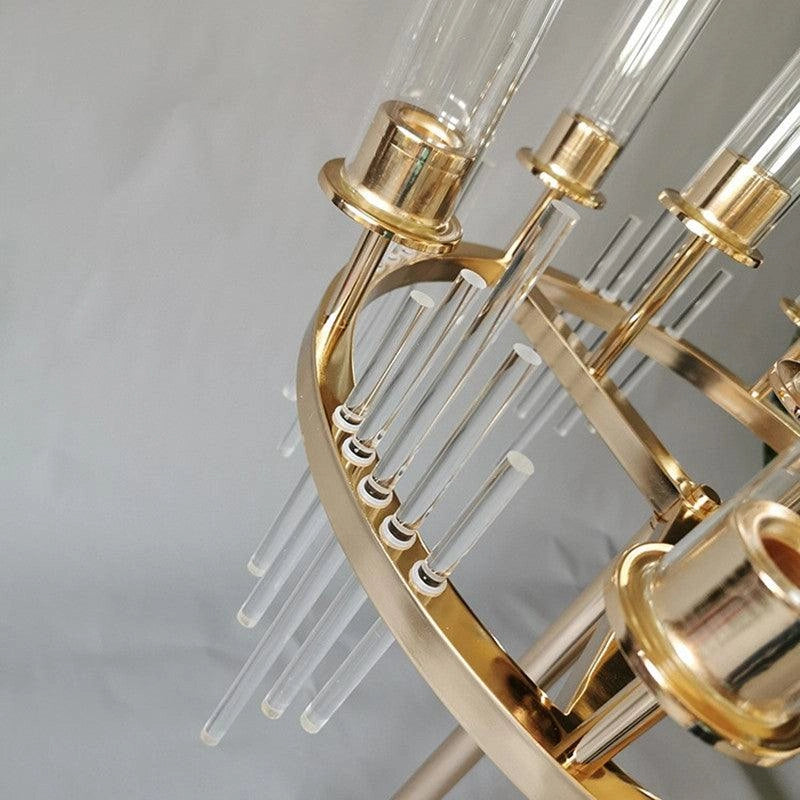 9-Arm Candle Holder Wedding Dining Table Centerpiece