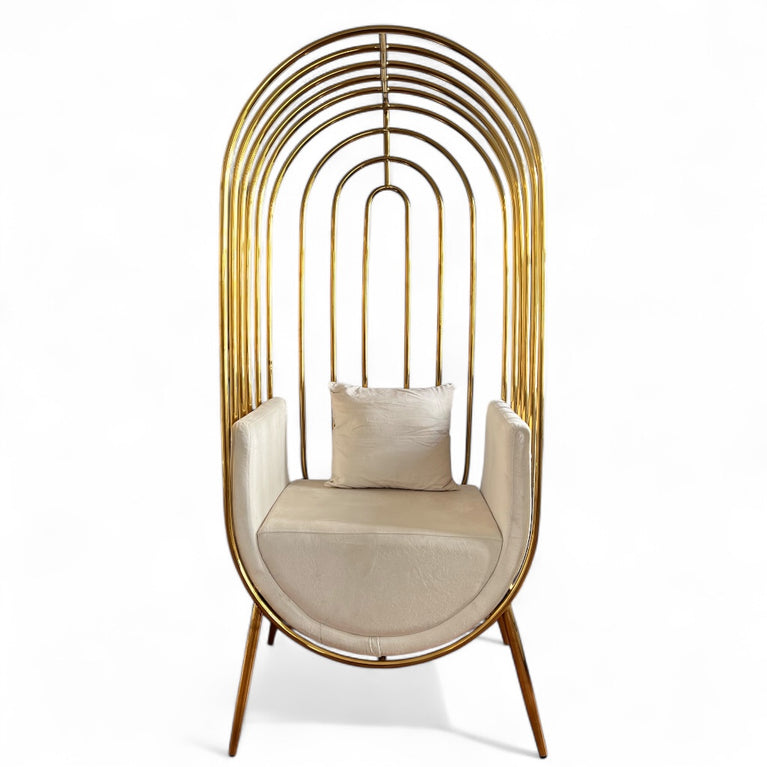 ZYRA Throne Chair Rental - Hire King & Queen Wedding Chairs