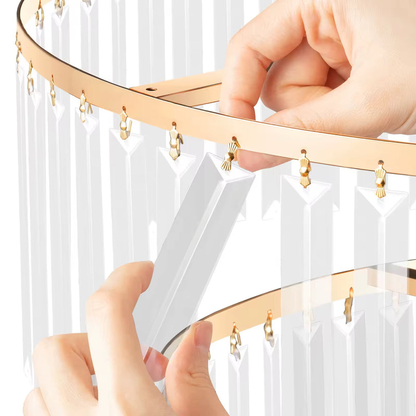 Luxe Crystal Centerpiece