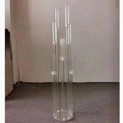 Acrylic 8-Arm Candelabra Wedding Table Centerpiece