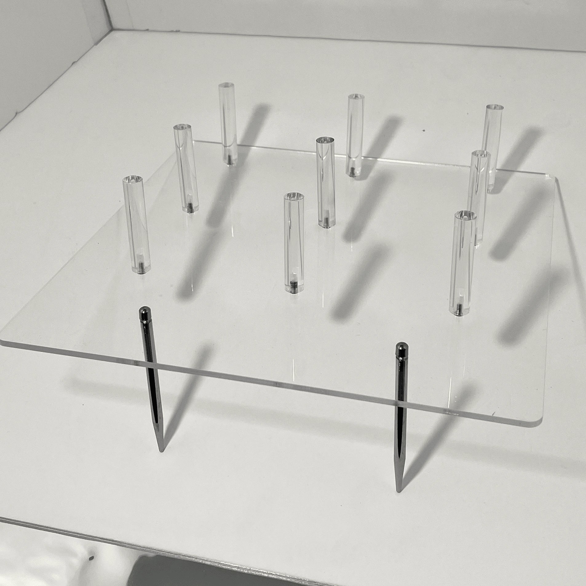 Acrylic Donut Wall Stand - 12" Dessert Holder