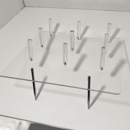 Acrylic Donut Wall Stand - 12" Dessert Holder
