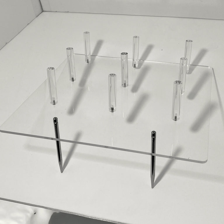 Acrylic Donut Wall Stand - 12" Dessert Holder