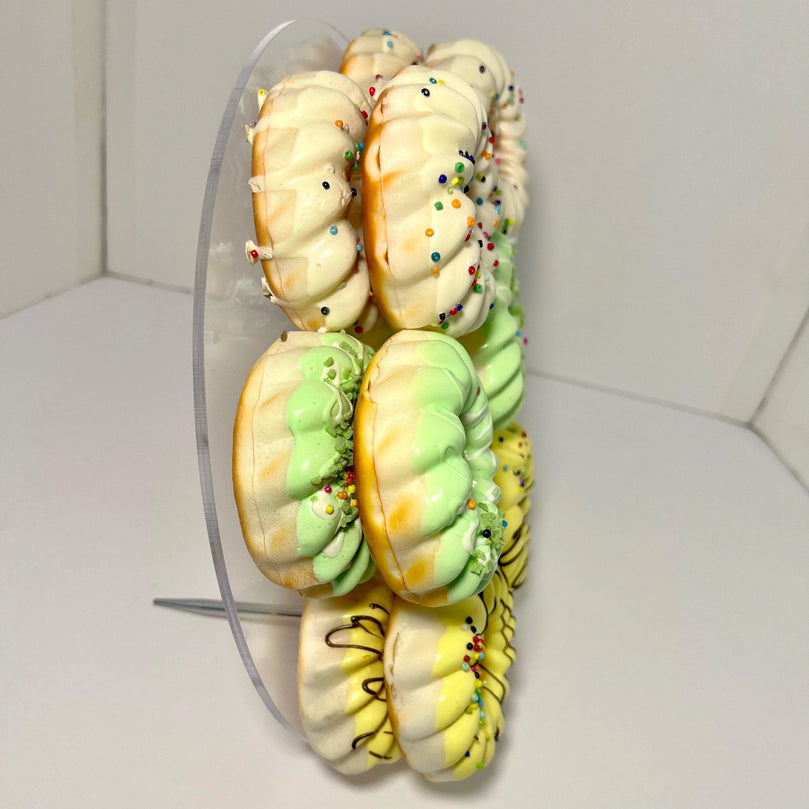 Acrylic Donut Wall Stand - 12" Dessert Holder