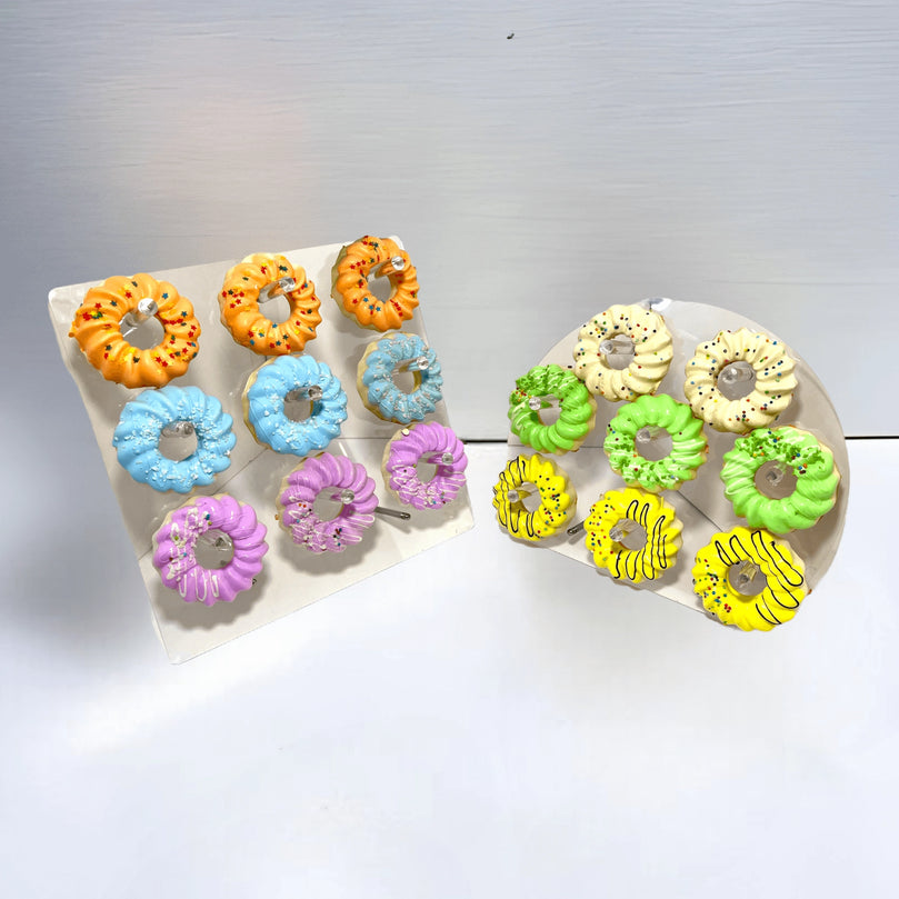 Acrylic Donut Wall Stand - 12" Dessert Holder
