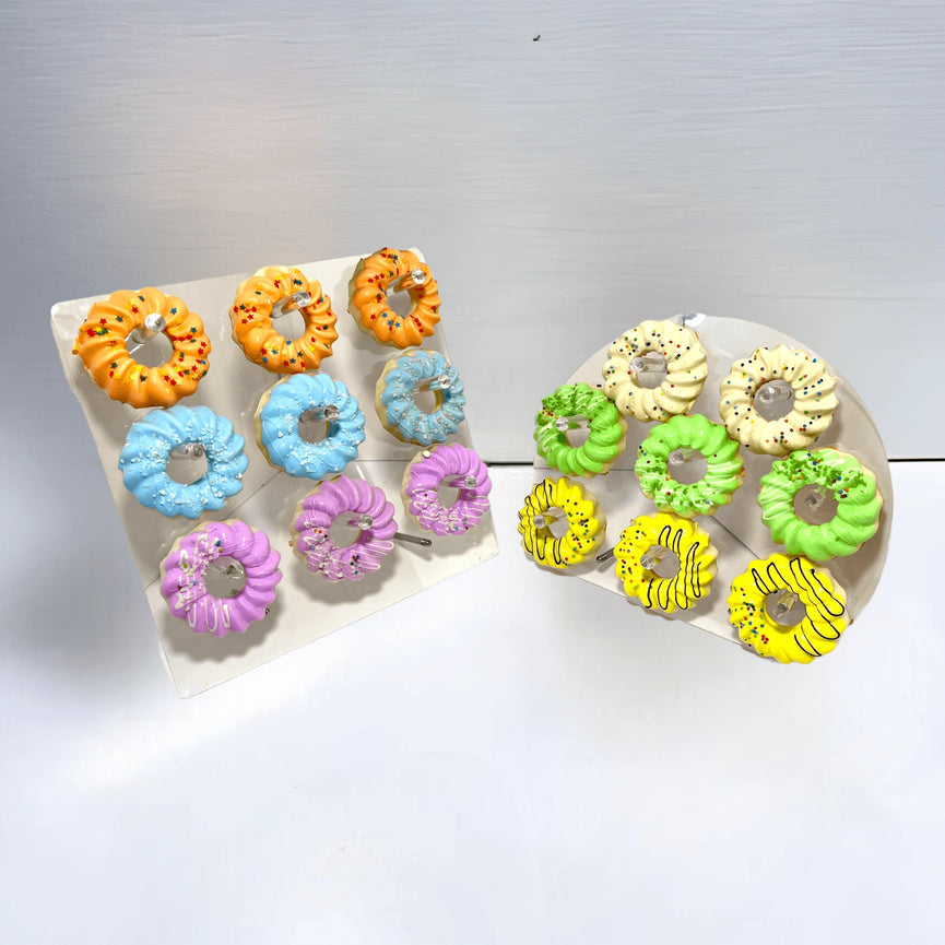 Acrylic Donut Wall Stand - 12" Dessert Holder