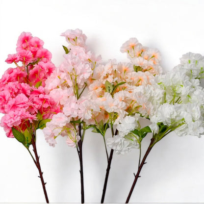 Artificial Cherry Blossom Tree Branch - Fake Sakura Flowers