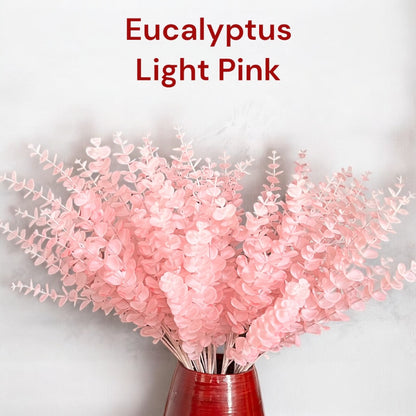 Fake Eucalyptus Stems - Artificial Greenery Leaves For Decor