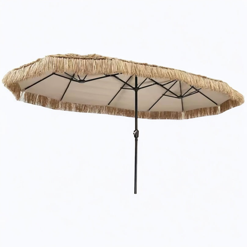 12.3ft Thatch Tiki Outdoor Umbrella for Rent