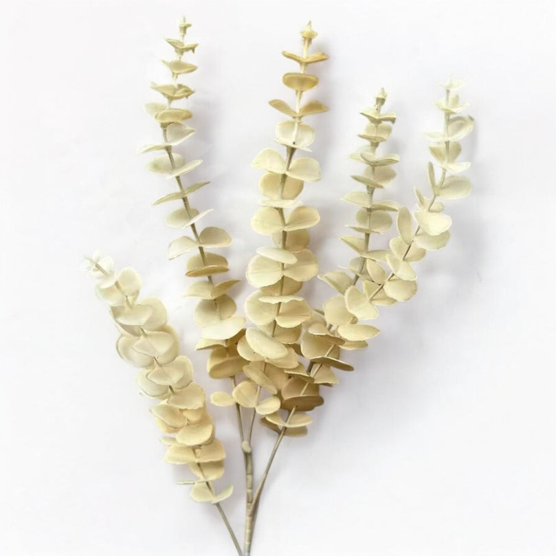 Fake Eucalyptus Stems - Artificial Greenery Leaves For Decor